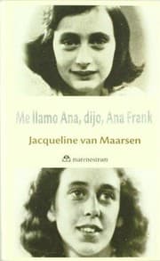 Tapa de Me llamo Ana, dijo, Ana Frank