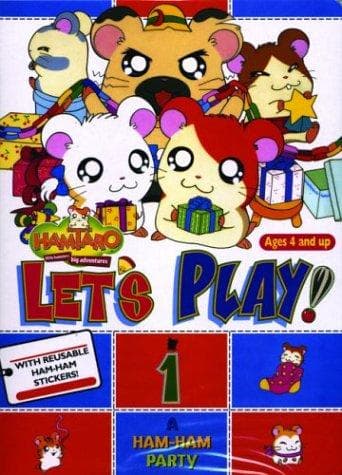Tapa de Hamtaro, Let's Play! Vol. 1