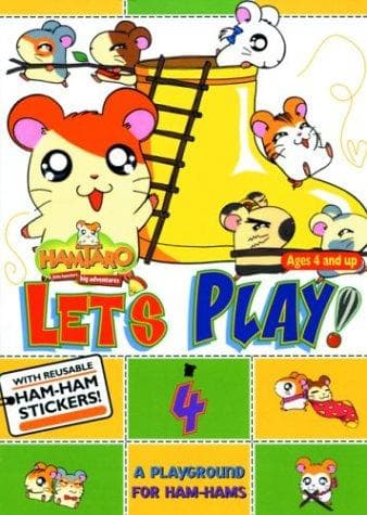 Tapa de Hamtaro, Let's Play! Vol. 4
