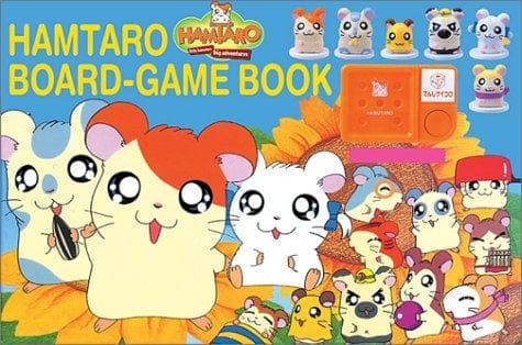 Tapa de Hamtaro Board Game Book