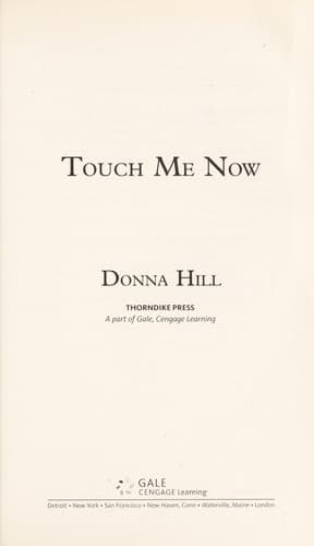 Tapa de Touch me now
