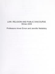 Tapa de Law, religion and public discourse