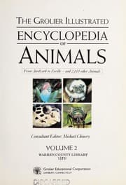 Tapa de The Grolier Illustrated Encyclopedia of Animals