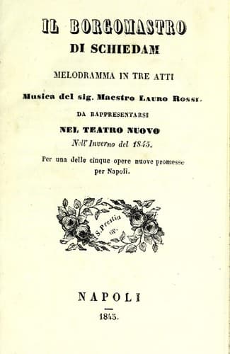 Tapa de Il borgomastro di Schiedam