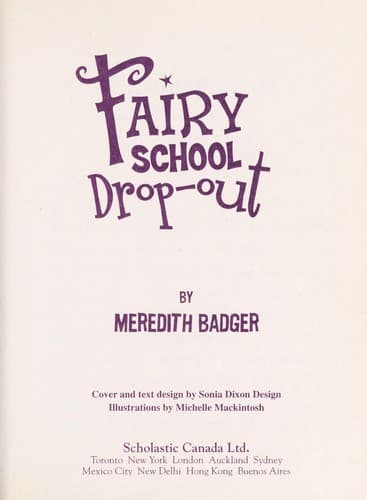 Tapa de Fairy school drop-out