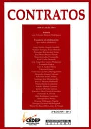 Tapa de Contratos : obra colectiva