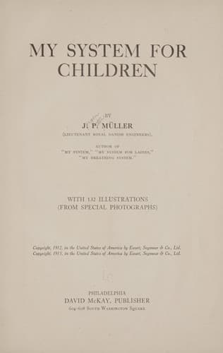 Tapa de My system for children
