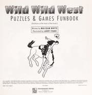 Tapa de Tro Wild West Fun Bk (Puzzles & Games Funbook)