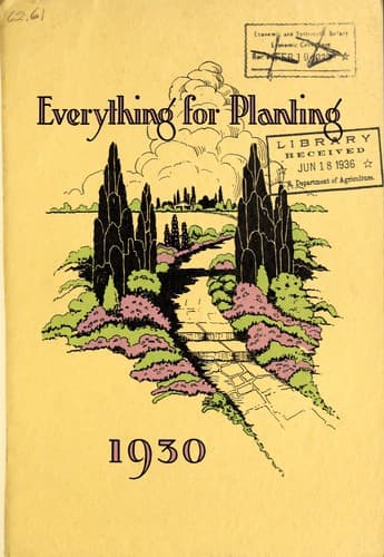 Tapa de Everything for planting