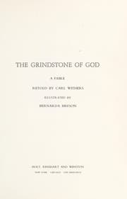 Tapa de The grindstone of God