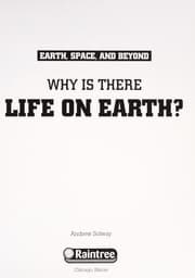 Tapa de Why is there life on Earth?