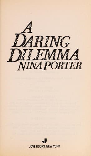 Tapa de A Daring Dilemma