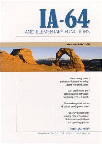 Tapa de IA-64 and Elementary Functions