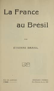 Tapa de La France au Brésil
