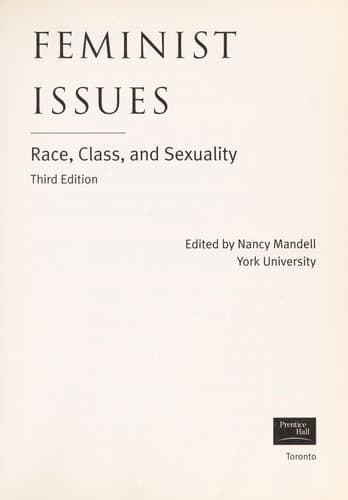 Tapa de Feminist issues