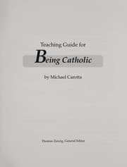 Tapa de Being Catholic