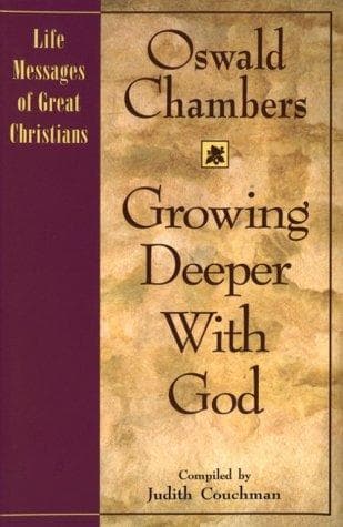 Tapa de Growing deeper with God