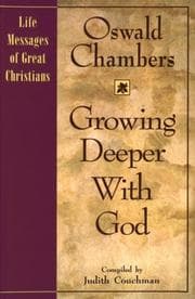 Tapa de Growing deeper with God
