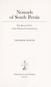 Tapa de Nomads of South Persia