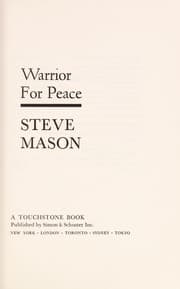 Tapa de Warrior for peace