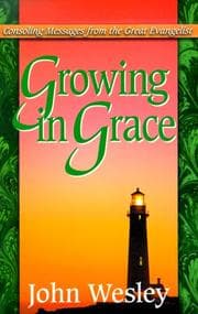 Tapa de Growing in Grace (Life Messages of Great Christians Series)