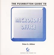 Tapa de The pushbutton guide to Microsoft Office