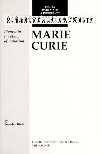 Tapa de Marie Curie