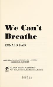 Tapa de We can't breathe
