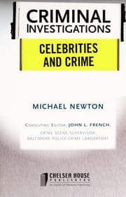 Tapa de Celebrities and crime