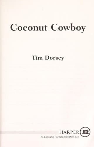 Tapa de Coconut cowboy