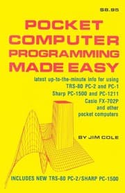 Tapa de Pocket Computer Programming Made Easy
