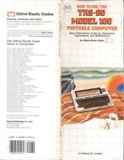 Tapa de How to use the TRS-80 Model 100 portable computer