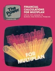 Tapa de Financial Calculations for Multiplan