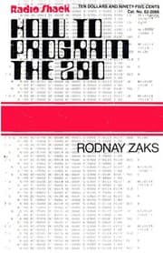 Tapa de Programming the Z80