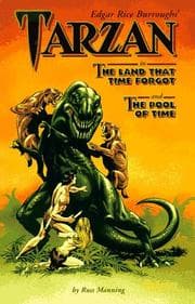 Tapa de Edgar Rice Burroughs' Tarzan in The land that time forgot