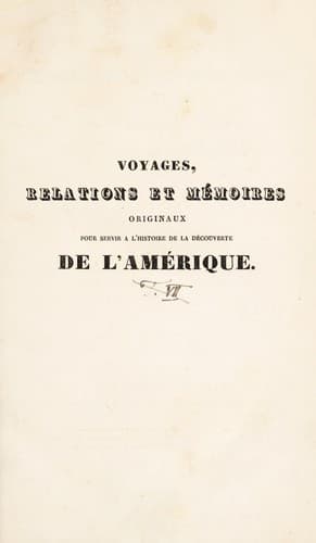 Tapa de Relation et naufrages