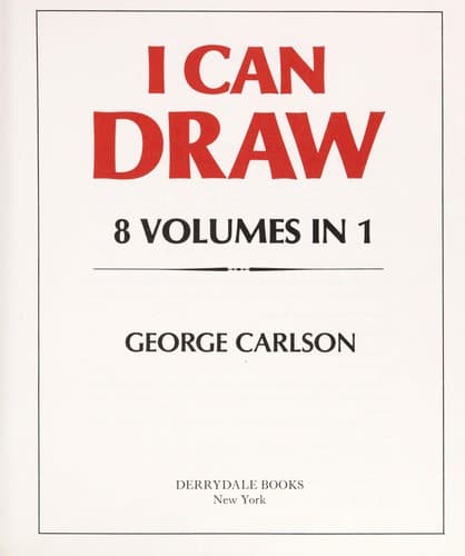 Tapa de I can draw