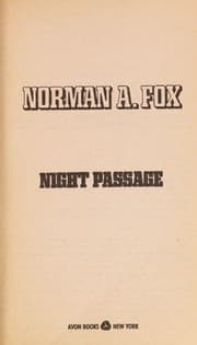 Tapa de Night Passage
