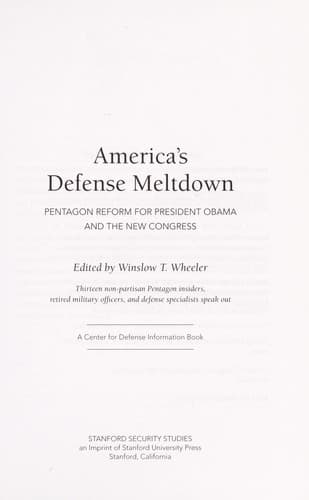 Tapa de America's defense meltdown