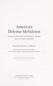 Tapa de America's defense meltdown