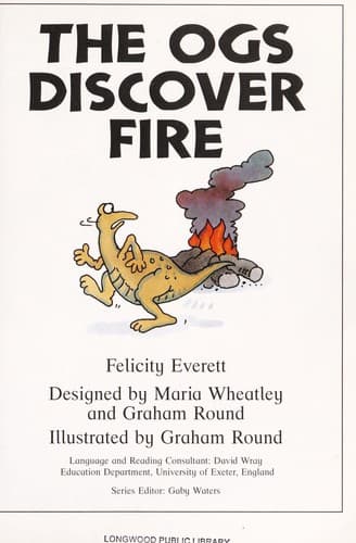 Tapa de Ogs Discover Fire (Reading for Beginners Series)