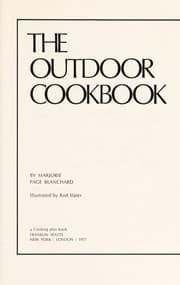 Tapa de The outdoor cookbook