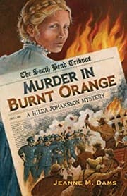 Tapa de Murder in burnt orange