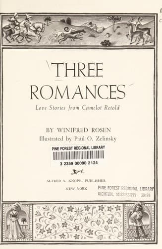 Tapa de Three romances