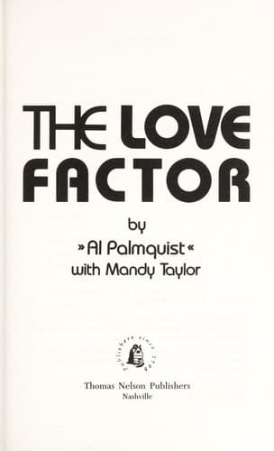 Tapa de The love factor