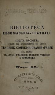 Tapa de I due Figaro, ovvero, La giornata della commedia