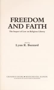 Tapa de Freedom and faith