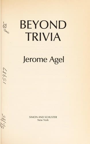 Tapa de Beyond trivia