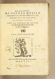 Tapa de Dialoghi di Pietro Messia