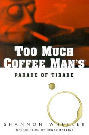 Tapa de Too Much Coffee Man
